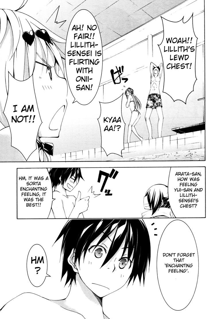 Trinity Seven: 7-Nin no Mahoutsukai Chapter 61.4 page 13 - Chapter 61.4 : Trinity Seven Specials : Shamanic Training and Shinobi Girl Part...