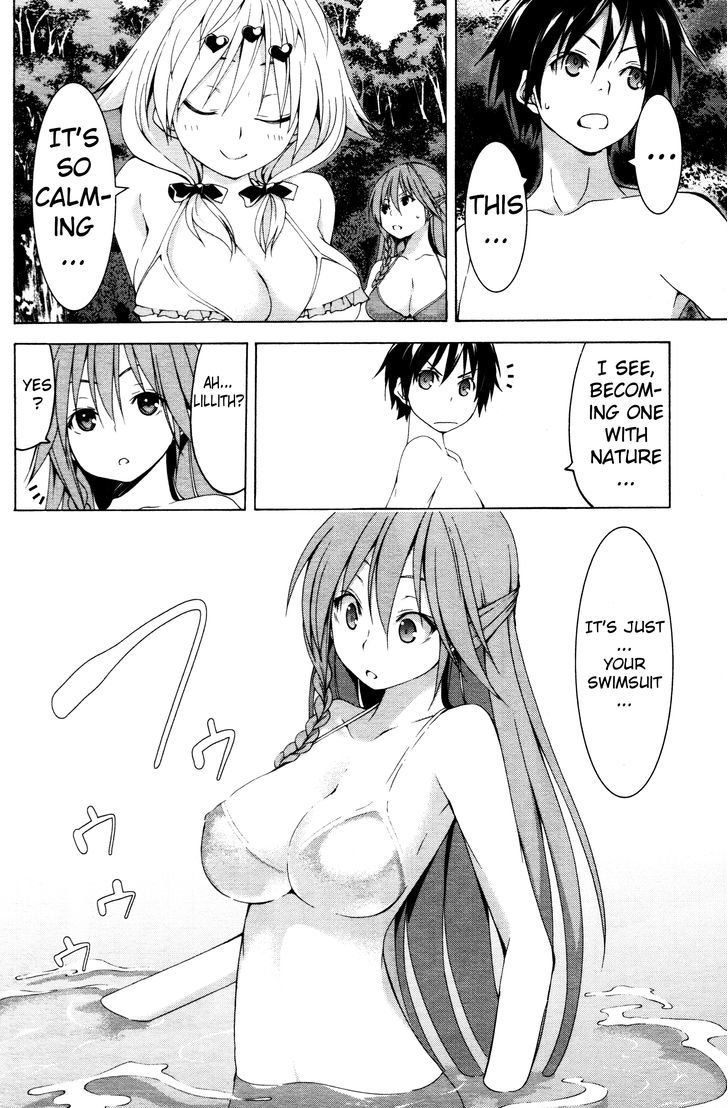 Trinity Seven: 7-Nin no Mahoutsukai Chapter 61.4 page 20 - Chapter 61.4 : Trinity Seven Specials : Shamanic Training and Shinobi Girl Part...