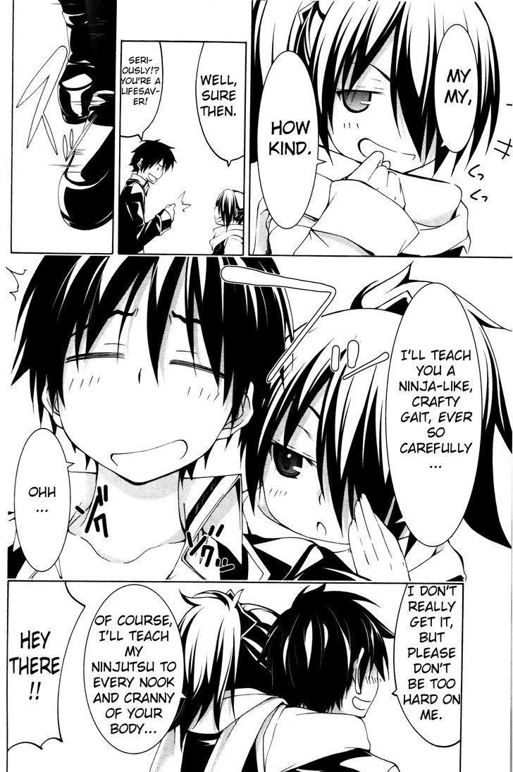 Trinity Seven: 7-Nin no Mahoutsukai Chapter 61.4 page 4 - Chapter 61.4 : Trinity Seven Specials : Shamanic Training and Shinobi Girl Part...