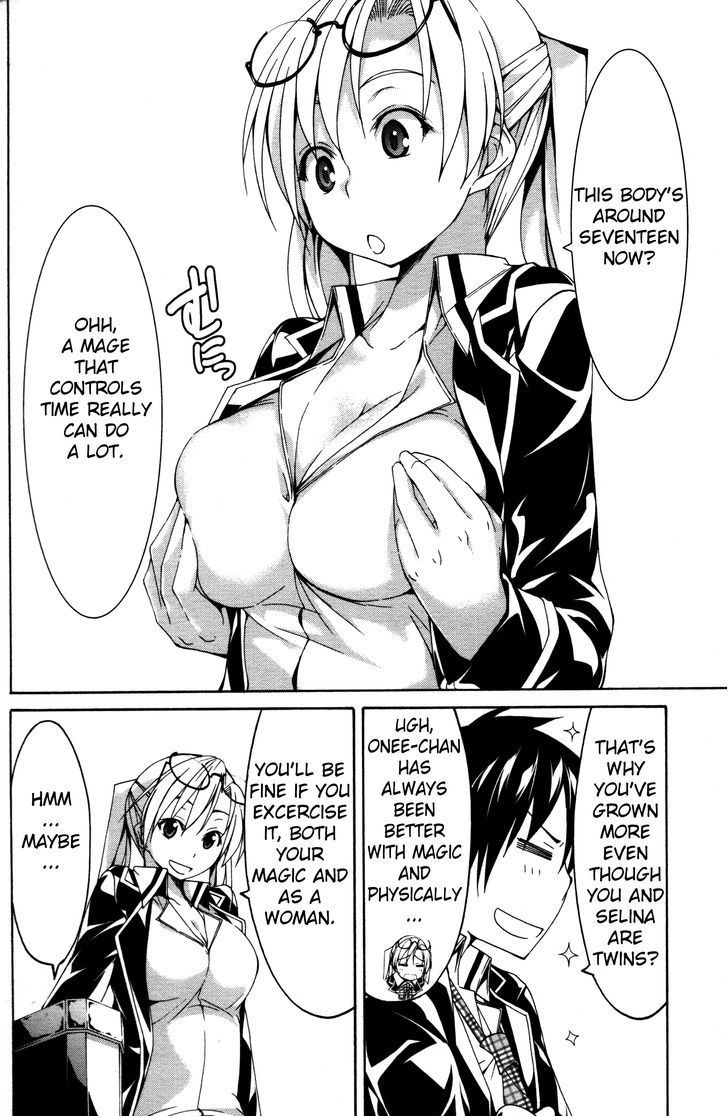 Trinity Seven: 7-Nin no Mahoutsukai Chapter 61.6 page 18 - Chapter 61.6 : Night Rendezvous and Clock Sisters