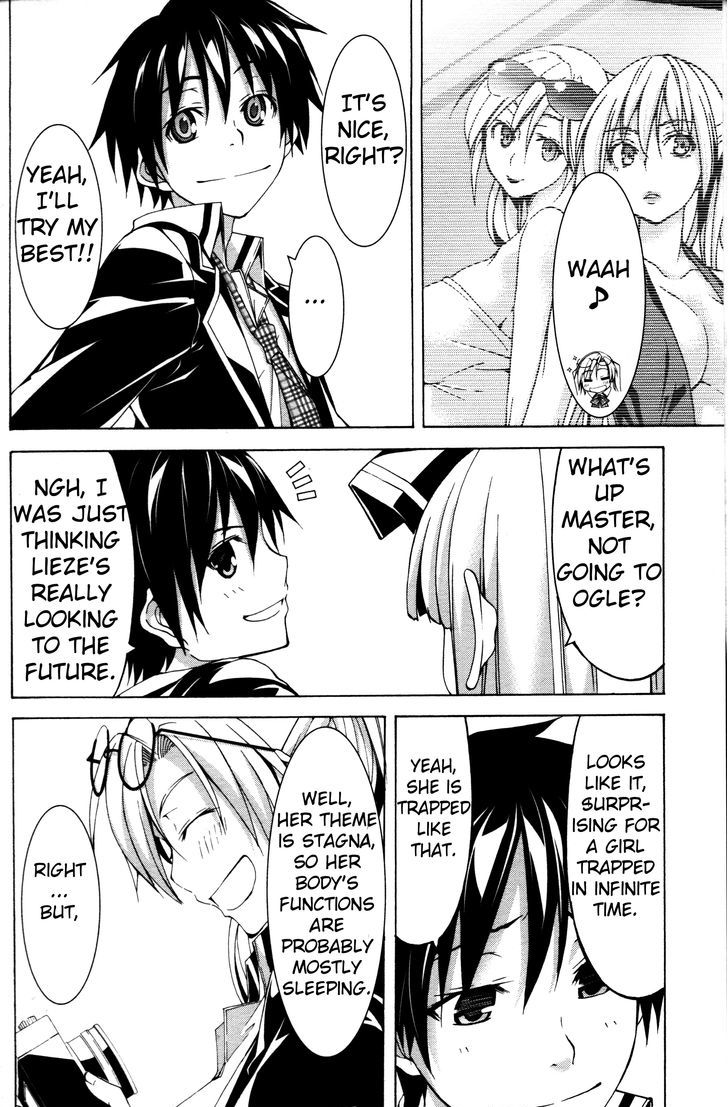Trinity Seven: 7-Nin no Mahoutsukai Chapter 61.6 page 20 - Chapter 61.6 : Night Rendezvous and Clock Sisters