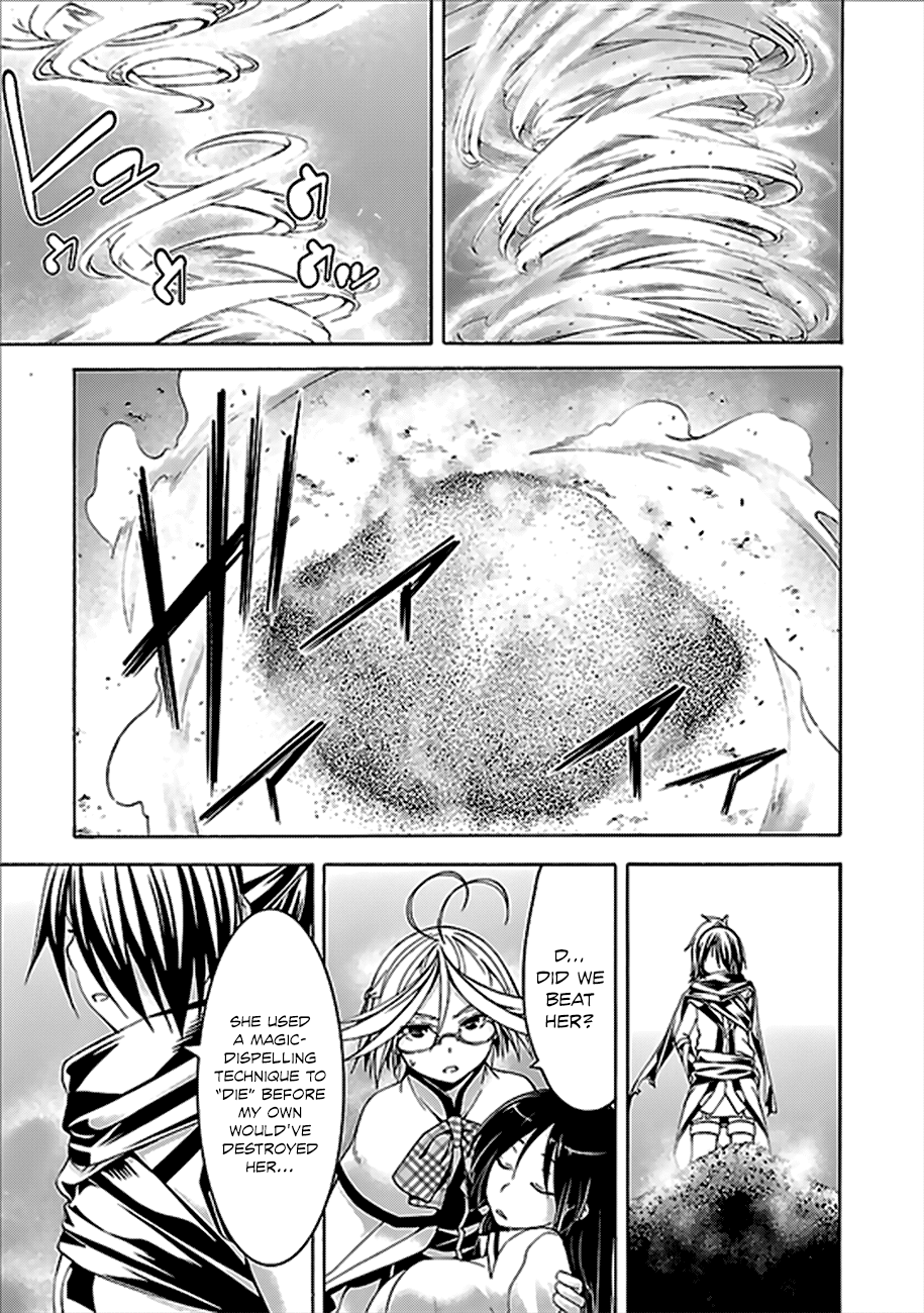 Trinity Seven: 7-Nin no Mahoutsukai Chapter 61 page 14 - Chapter 61: Grimoire Battle and Departure