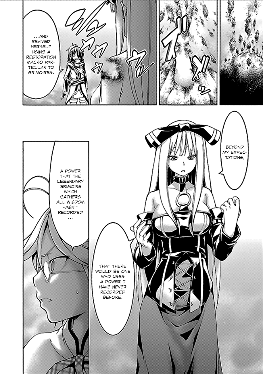 Trinity Seven: 7-Nin no Mahoutsukai Chapter 61 page 15 - Chapter 61: Grimoire Battle and Departure