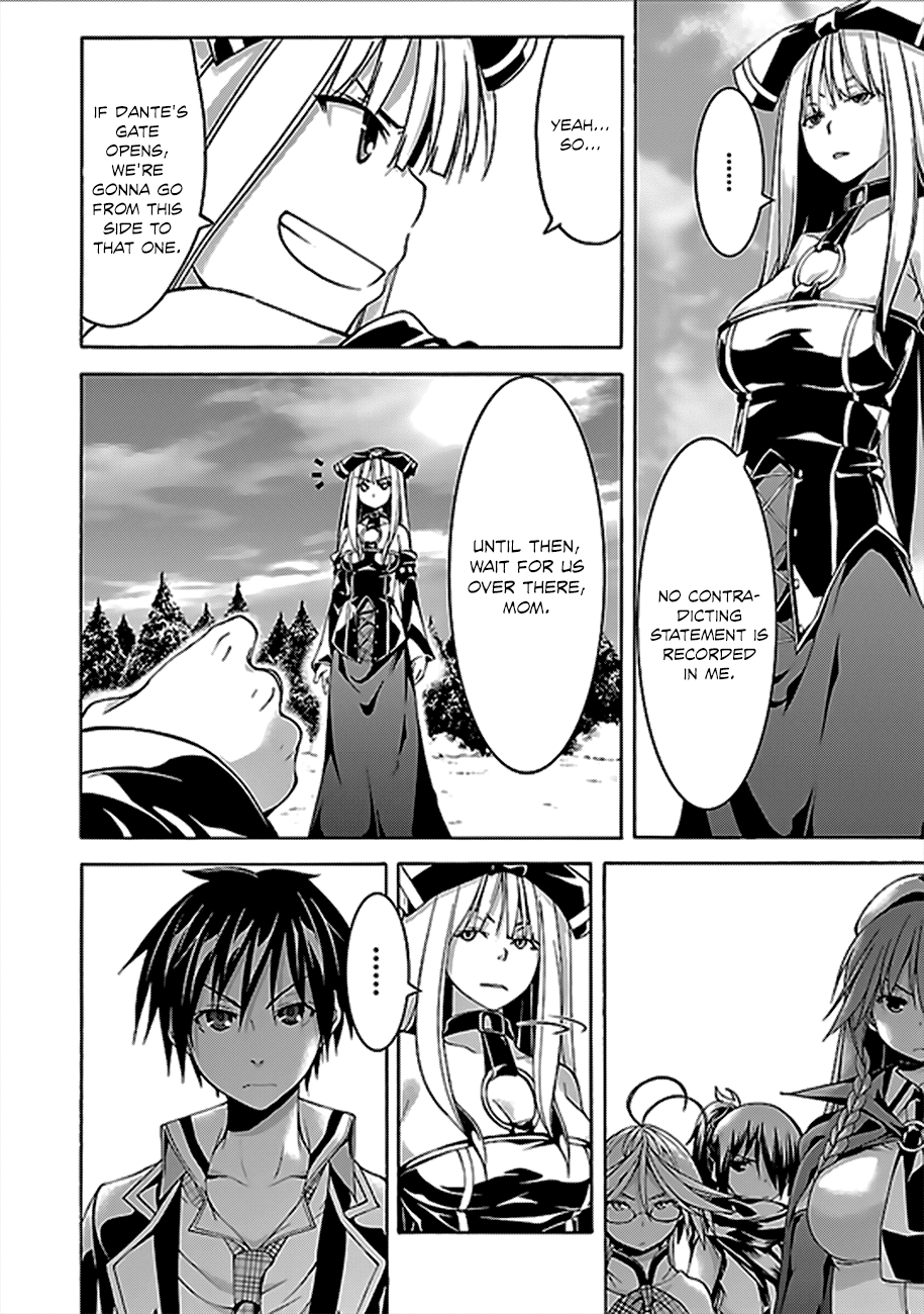 Trinity Seven: 7-Nin no Mahoutsukai Chapter 61 page 21 - Chapter 61: Grimoire Battle and Departure