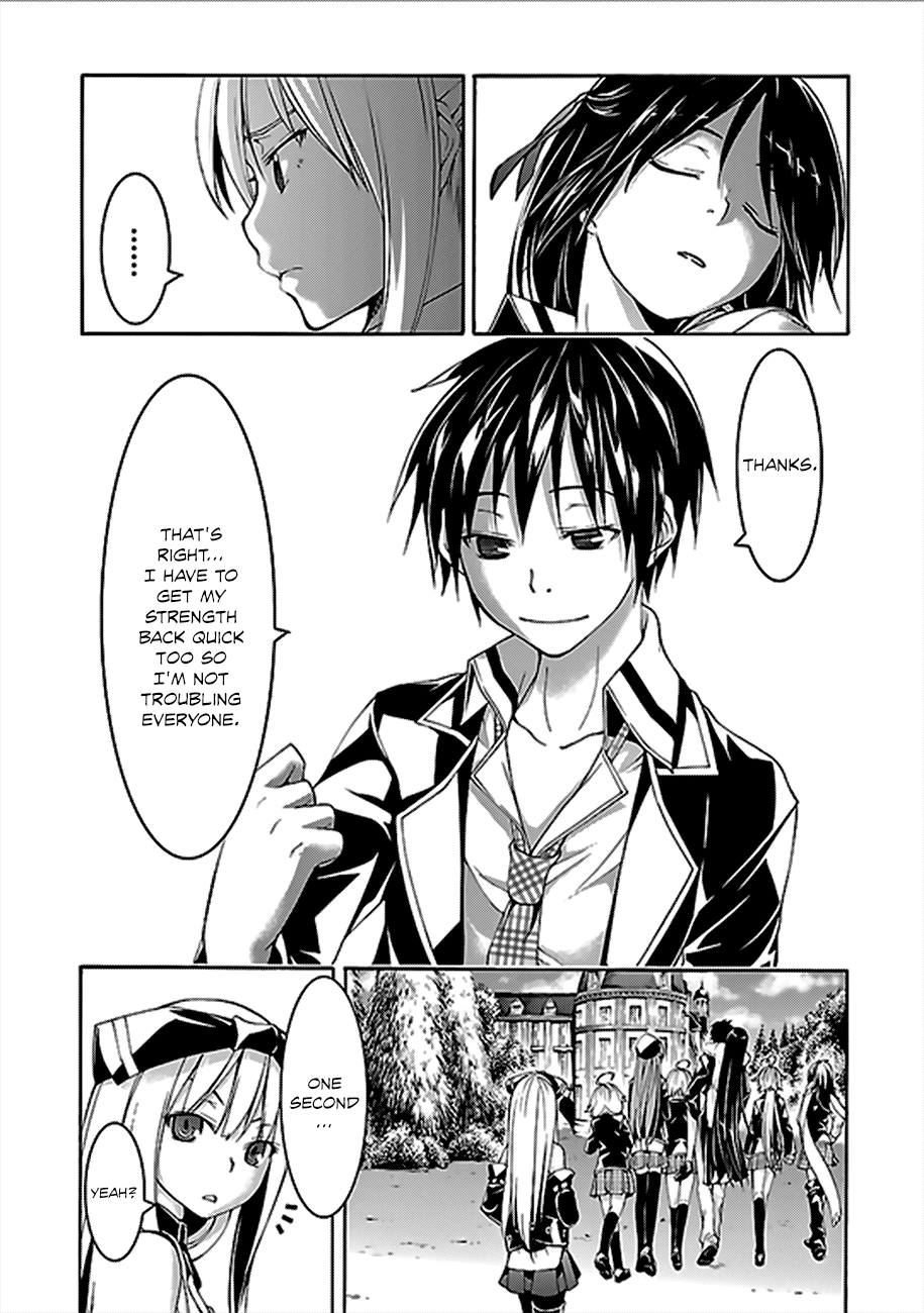 Trinity Seven: 7-Nin no Mahoutsukai Chapter 61 page 27 - Chapter 61: Grimoire Battle and Departure