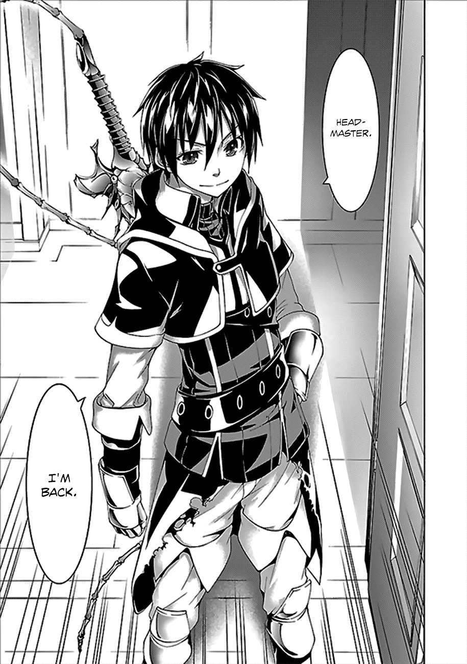 Trinity Seven: 7-Nin no Mahoutsukai Chapter 61 page 32 - Chapter 61: Grimoire Battle and Departure