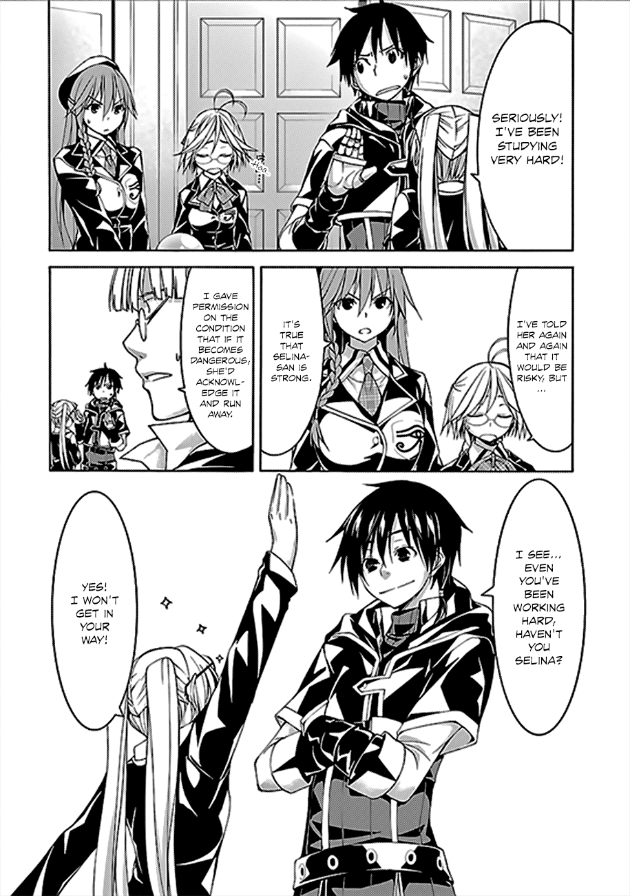 Trinity Seven: 7-Nin no Mahoutsukai Chapter 62 page 18 - Chapter 62: Sword Magus and Dark Castle