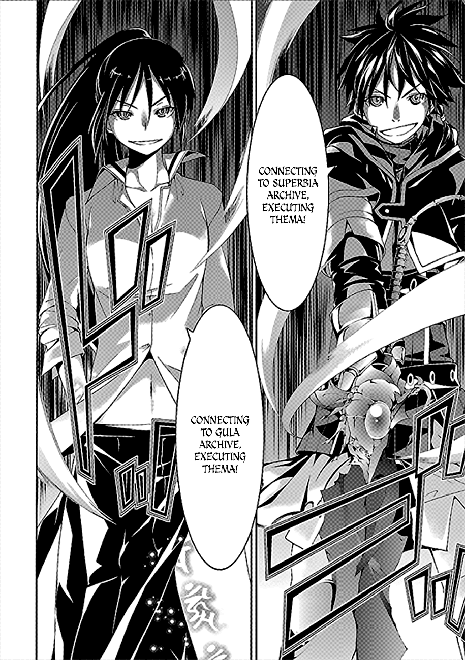 Trinity Seven: 7-Nin no Mahoutsukai Chapter 62 page 21 - Chapter 62: Sword Magus and Dark Castle