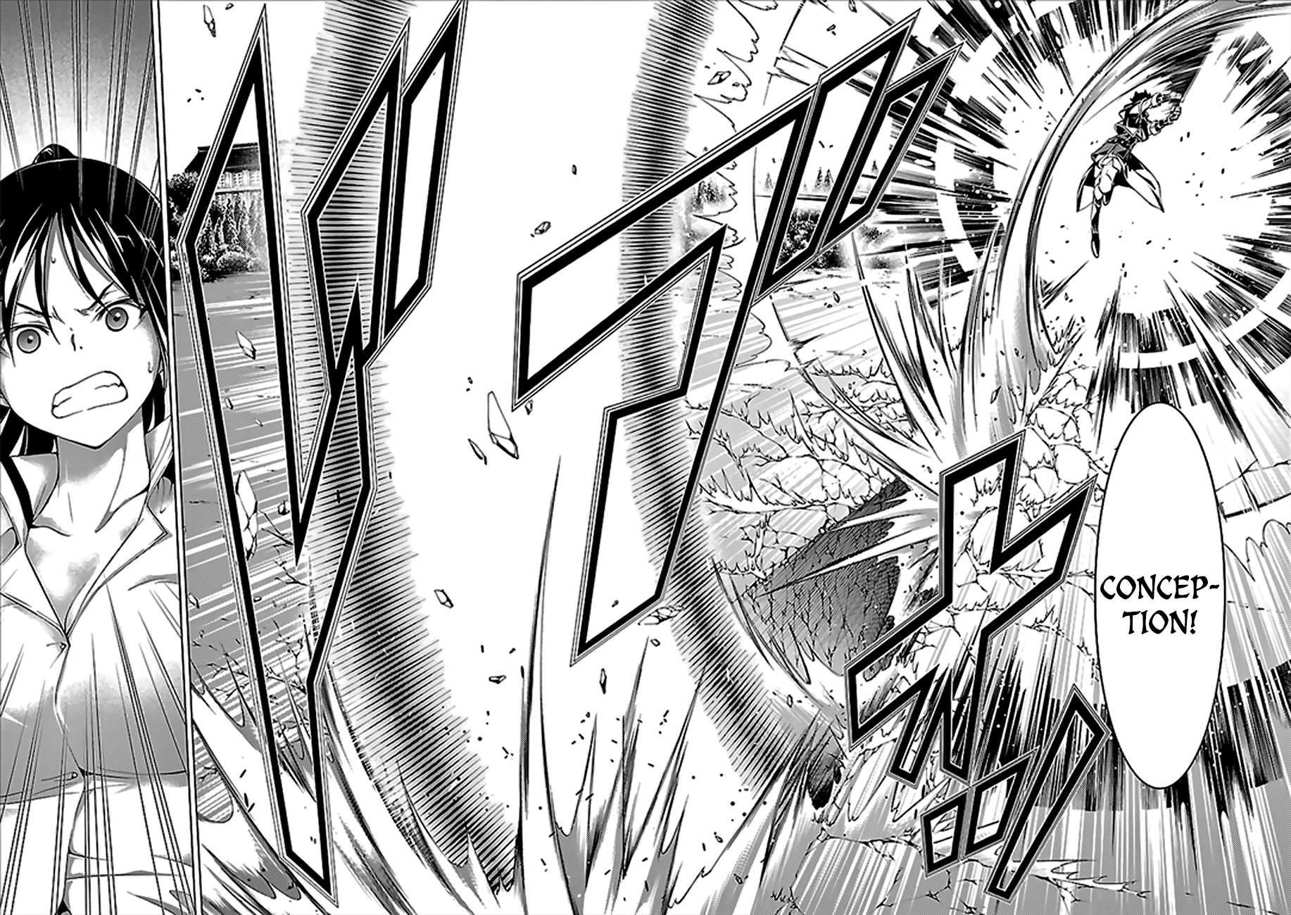 Trinity Seven: 7-Nin no Mahoutsukai Chapter 62 page 25 - Chapter 62: Sword Magus and Dark Castle