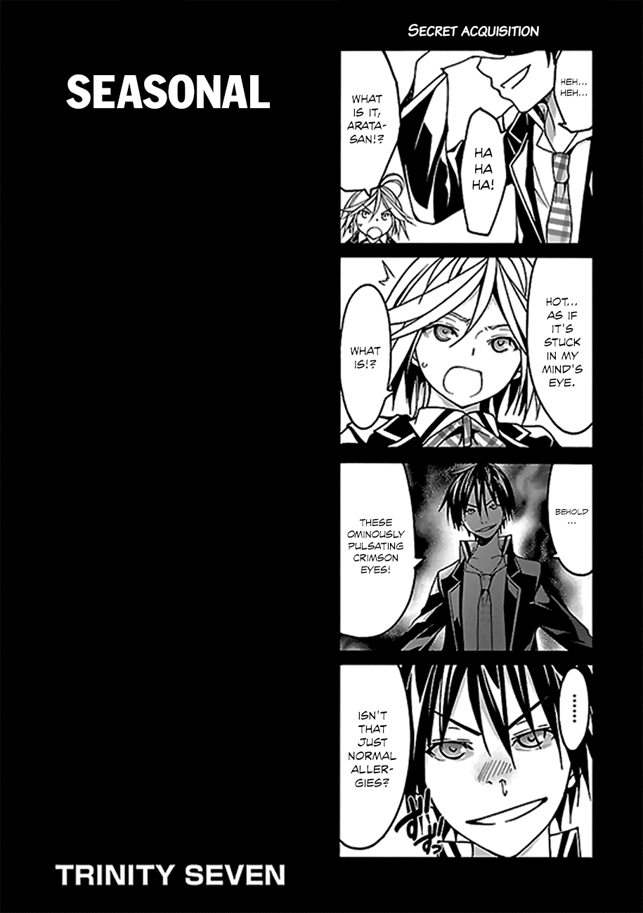 Trinity Seven: 7-Nin no Mahoutsukai Chapter 62 page 37 - Chapter 62: Sword Magus and Dark Castle