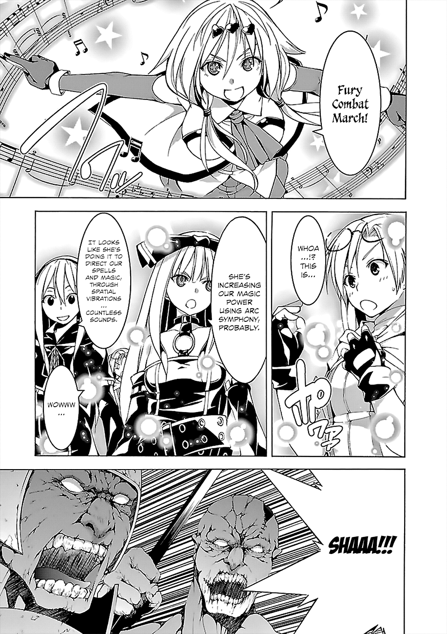 Trinity Seven: 7-Nin no Mahoutsukai Chapter 63 page 18 - Chapter 63: Inferno World and Fragments Girl