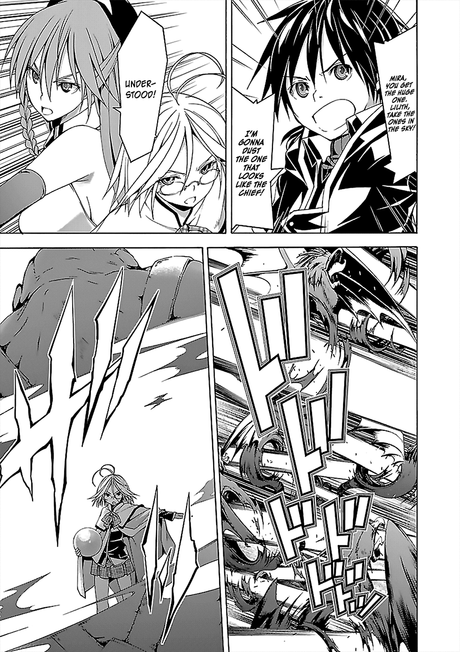 Trinity Seven: 7-Nin no Mahoutsukai Chapter 63 page 20 - Chapter 63: Inferno World and Fragments Girl