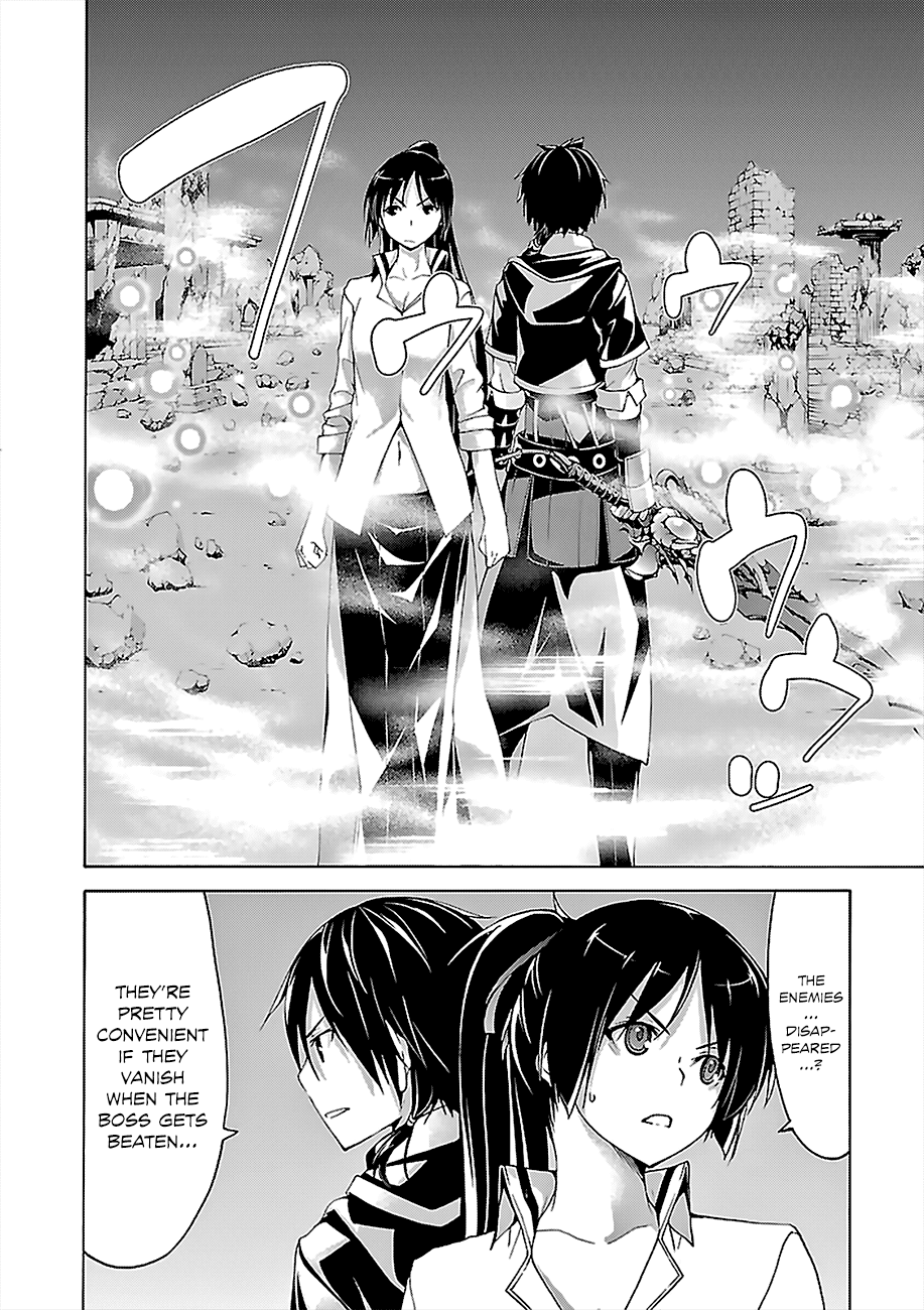 Trinity Seven: 7-Nin no Mahoutsukai Chapter 63 page 23 - Chapter 63: Inferno World and Fragments Girl