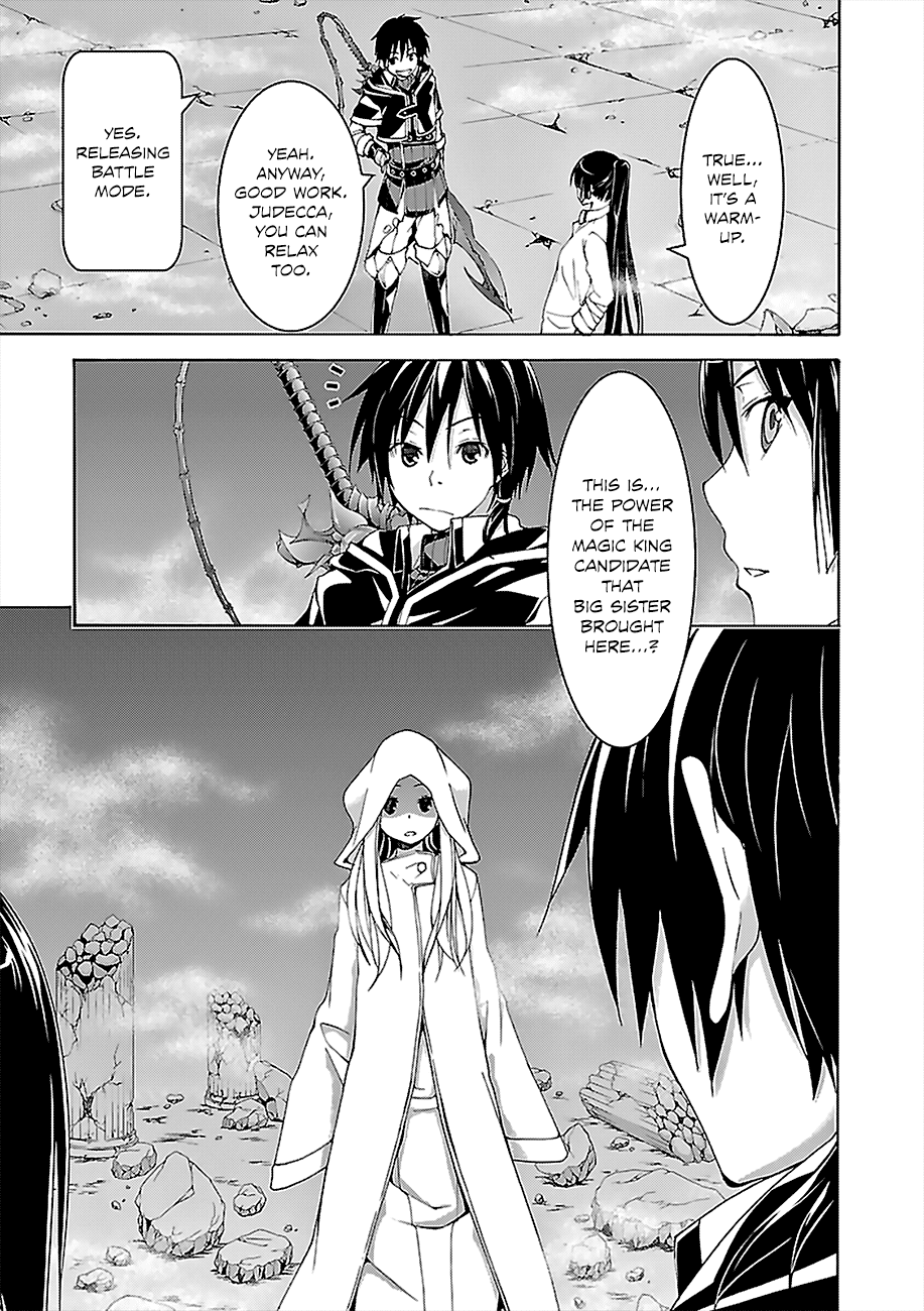 Trinity Seven: 7-Nin no Mahoutsukai Chapter 63 page 24 - Chapter 63: Inferno World and Fragments Girl