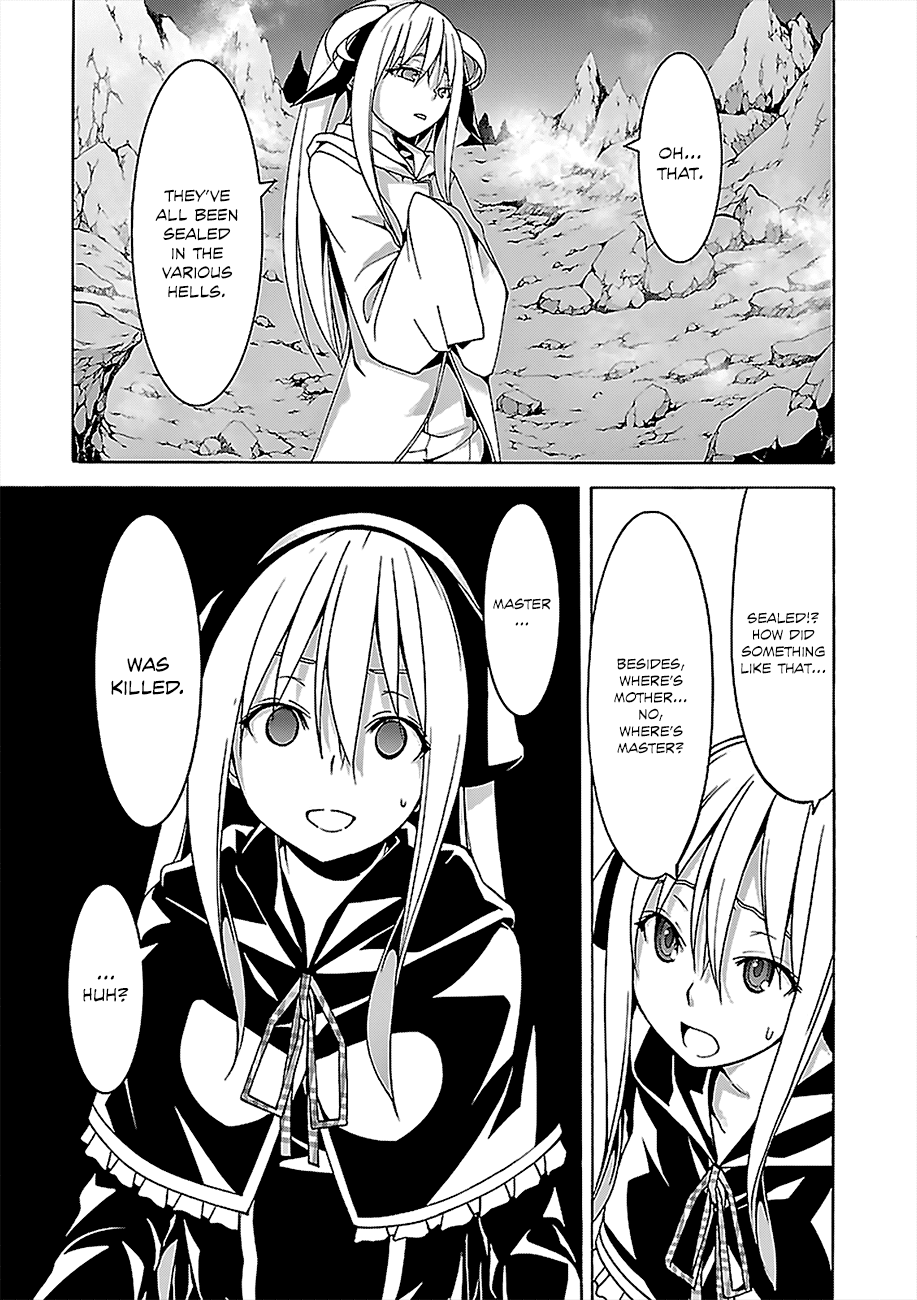 Trinity Seven: 7-Nin no Mahoutsukai Chapter 63 page 32 - Chapter 63: Inferno World and Fragments Girl