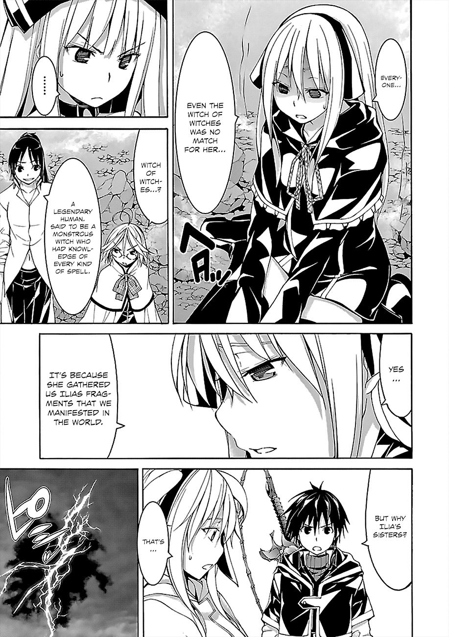 Trinity Seven: 7-Nin no Mahoutsukai Chapter 63 page 34 - Chapter 63: Inferno World and Fragments Girl