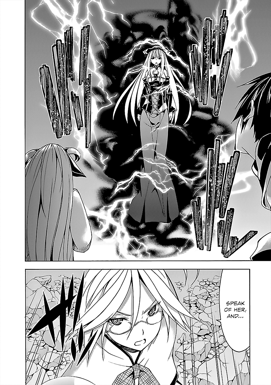 Trinity Seven: 7-Nin no Mahoutsukai Chapter 63 page 35 - Chapter 63: Inferno World and Fragments Girl