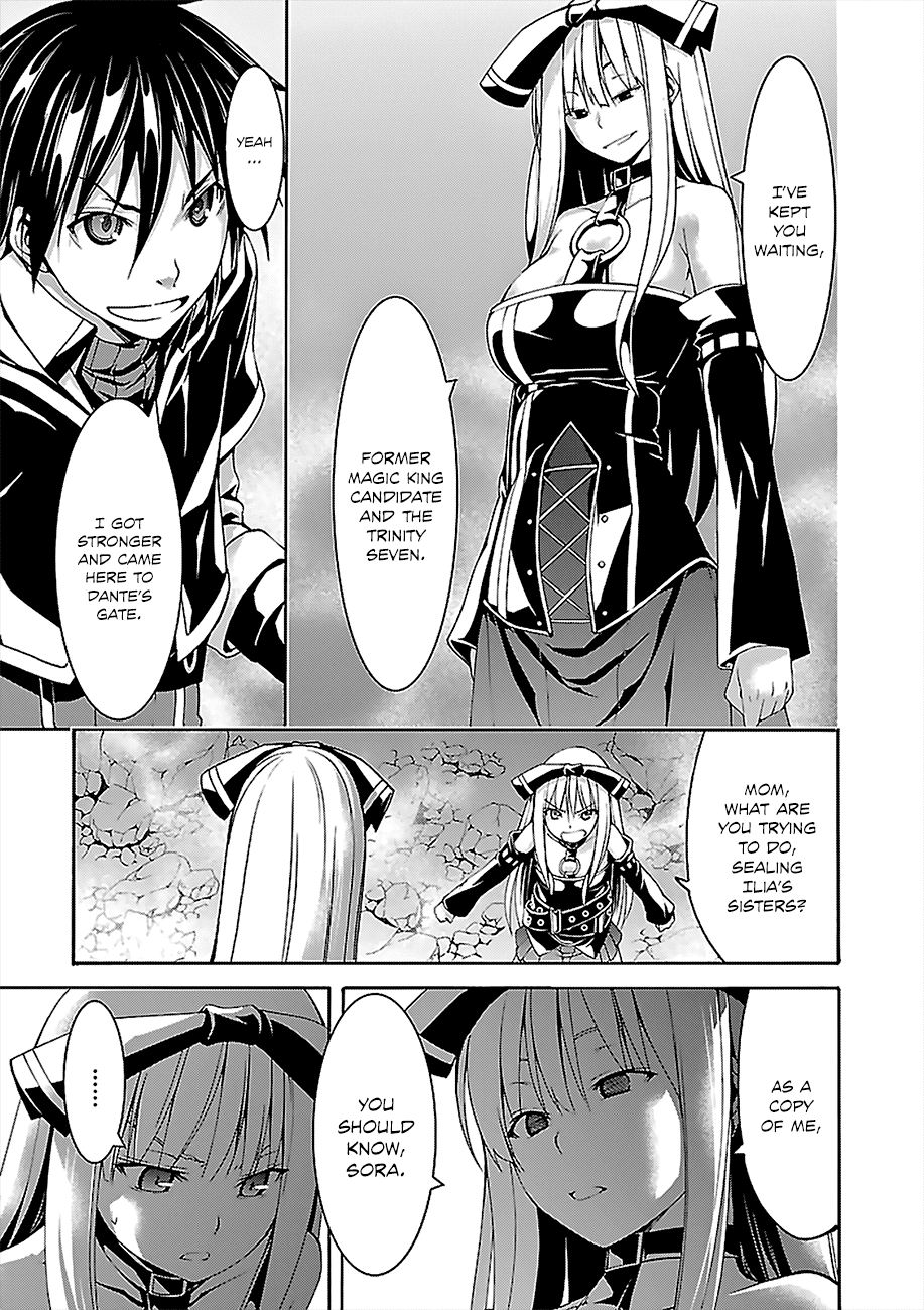 Trinity Seven: 7-Nin no Mahoutsukai Chapter 63 page 36 - Chapter 63: Inferno World and Fragments Girl