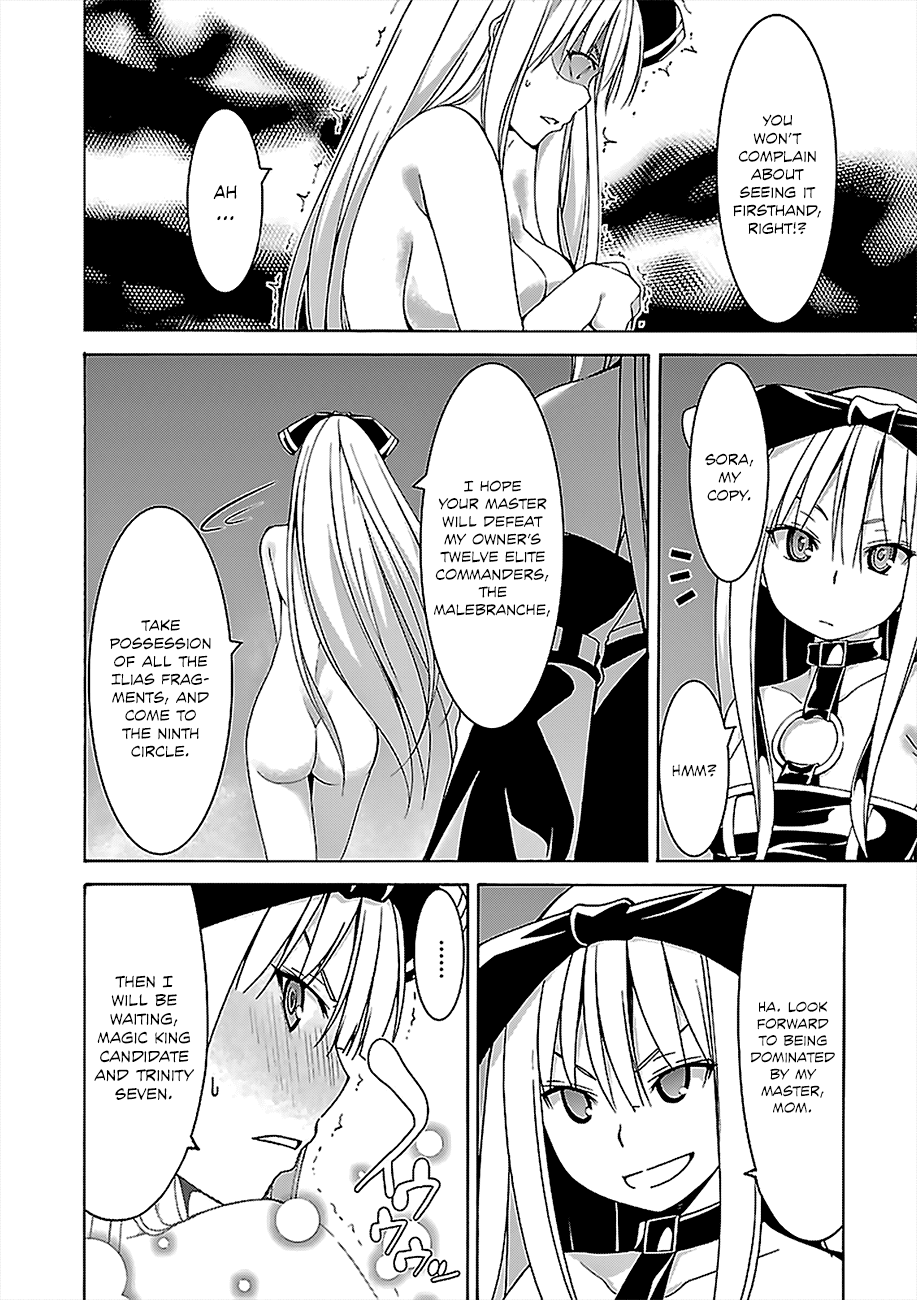 Trinity Seven: 7-Nin no Mahoutsukai Chapter 63 page 40 - Chapter 63: Inferno World and Fragments Girl