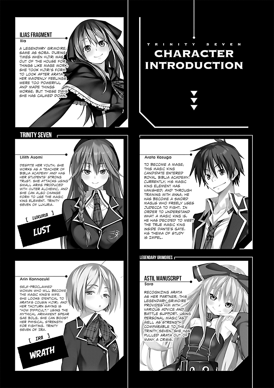 Trinity Seven: 7-Nin no Mahoutsukai Chapter 63 page 6 - Chapter 63: Inferno World and Fragments Girl