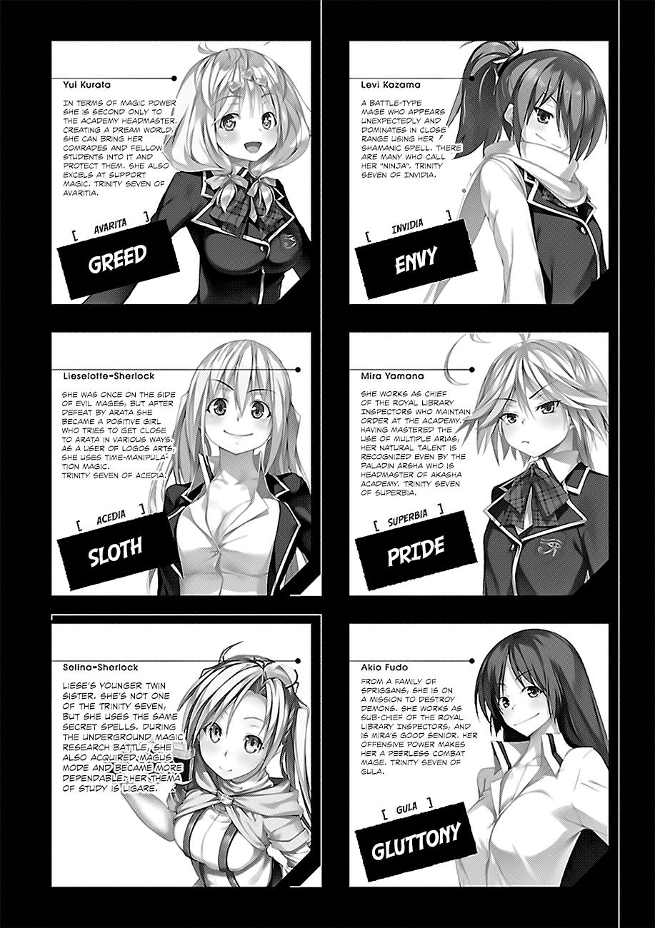 Trinity Seven: 7-Nin no Mahoutsukai Chapter 63 page 7 - Chapter 63: Inferno World and Fragments Girl