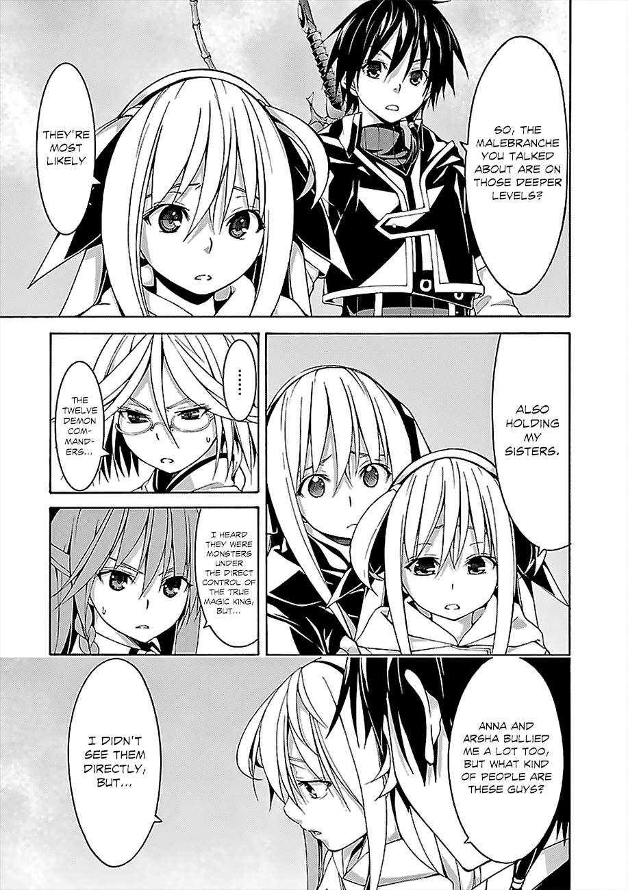 Trinity Seven: 7-Nin no Mahoutsukai Chapter 64 page 10 - Chapter 64: Twelve Demons and Deadly Point