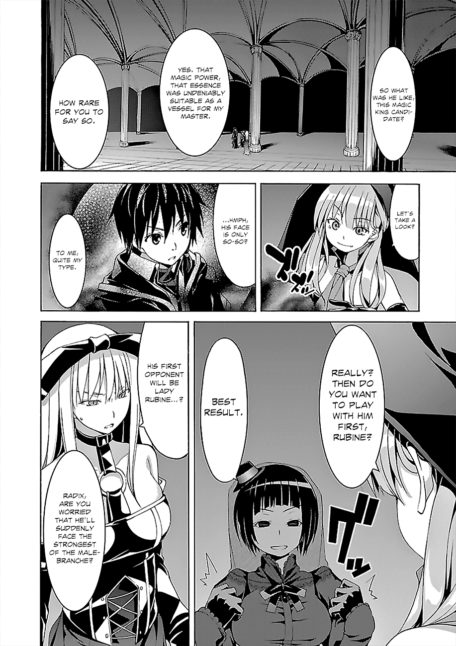 Trinity Seven: 7-Nin no Mahoutsukai Chapter 64 page 7 - Chapter 64: Twelve Demons and Deadly Point