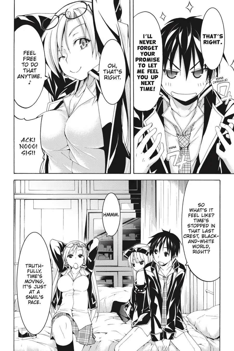 Trinity Seven: 7-Nin no Mahoutsukai Chapter 66.10 page 14 - Vol 15.5 Theme 6: Night Crawling & Clock Sisters