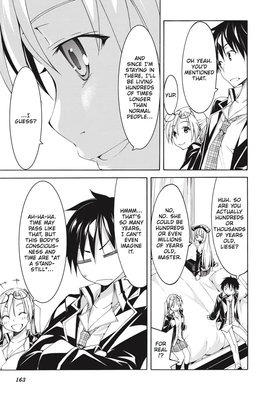 Trinity Seven: 7-Nin no Mahoutsukai Chapter 66.10 page 15 - Vol 15.5 Theme 6: Night Crawling & Clock Sisters
