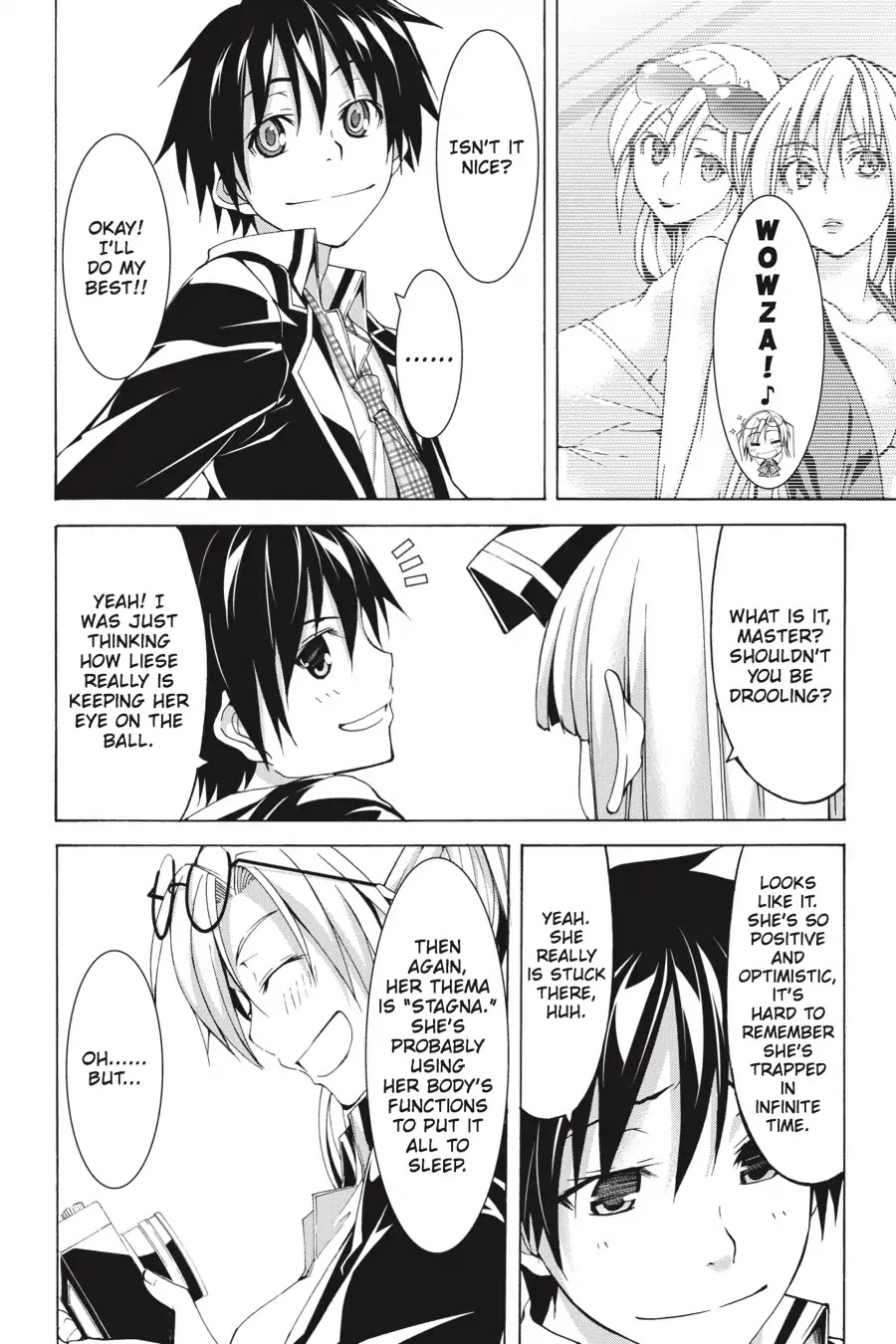 Trinity Seven: 7-Nin no Mahoutsukai Chapter 66.10 page 18 - Vol 15.5 Theme 6: Night Crawling & Clock Sisters