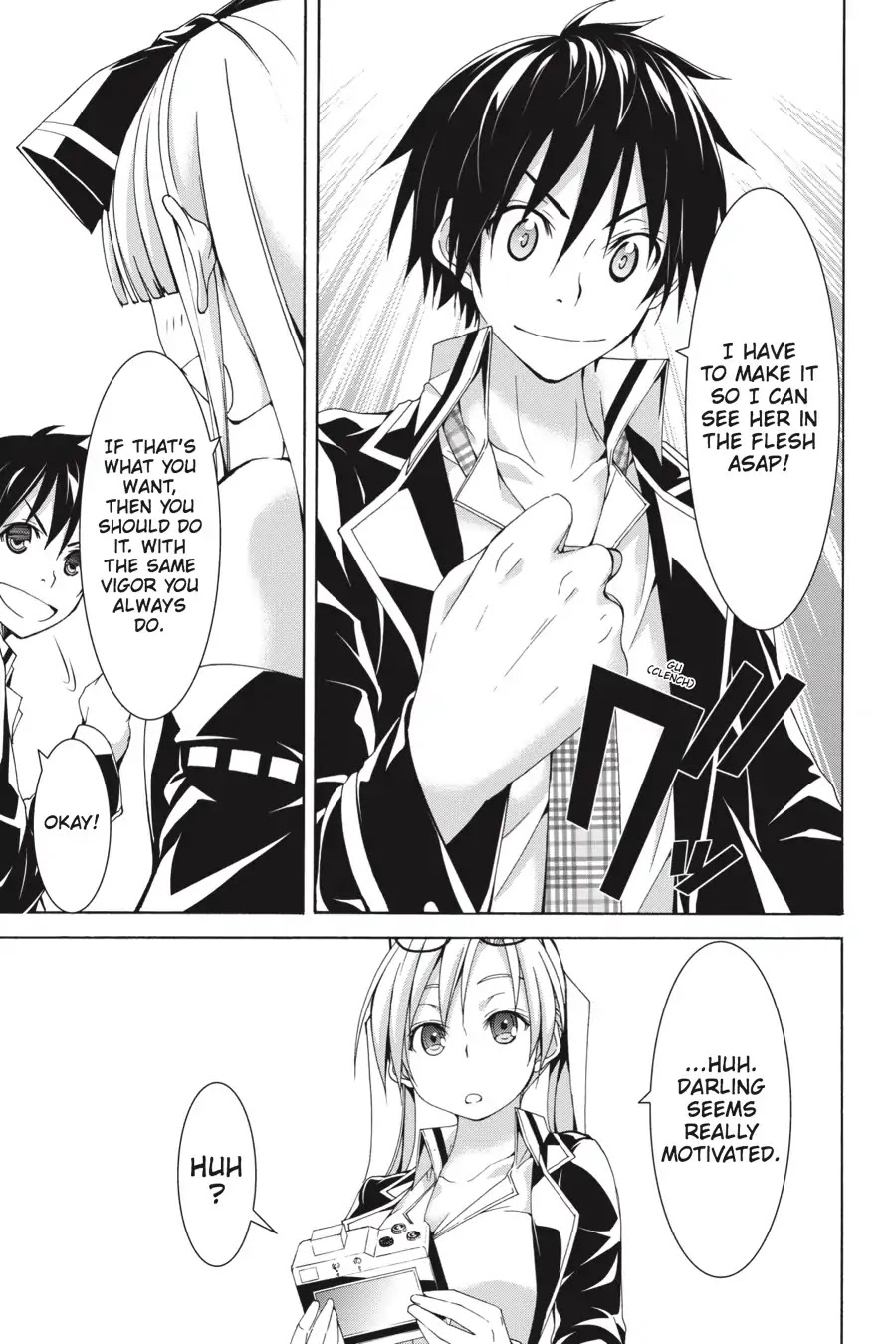 Trinity Seven: 7-Nin no Mahoutsukai Chapter 66.10 page 19 - Vol 15.5 Theme 6: Night Crawling & Clock Sisters