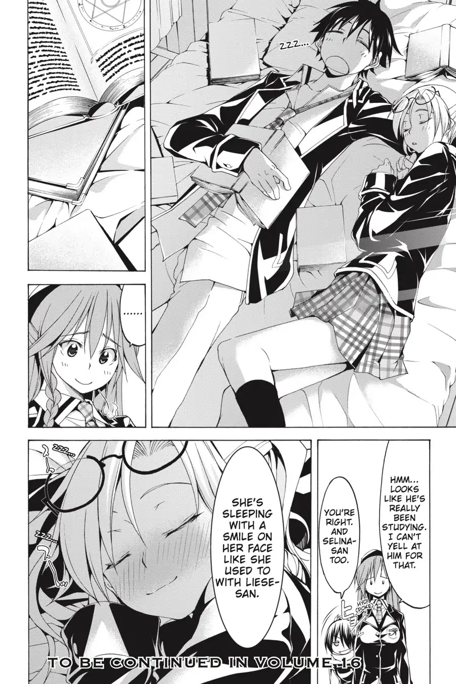 Trinity Seven: 7-Nin no Mahoutsukai Chapter 66.10 page 24 - Vol 15.5 Theme 6: Night Crawling & Clock Sisters