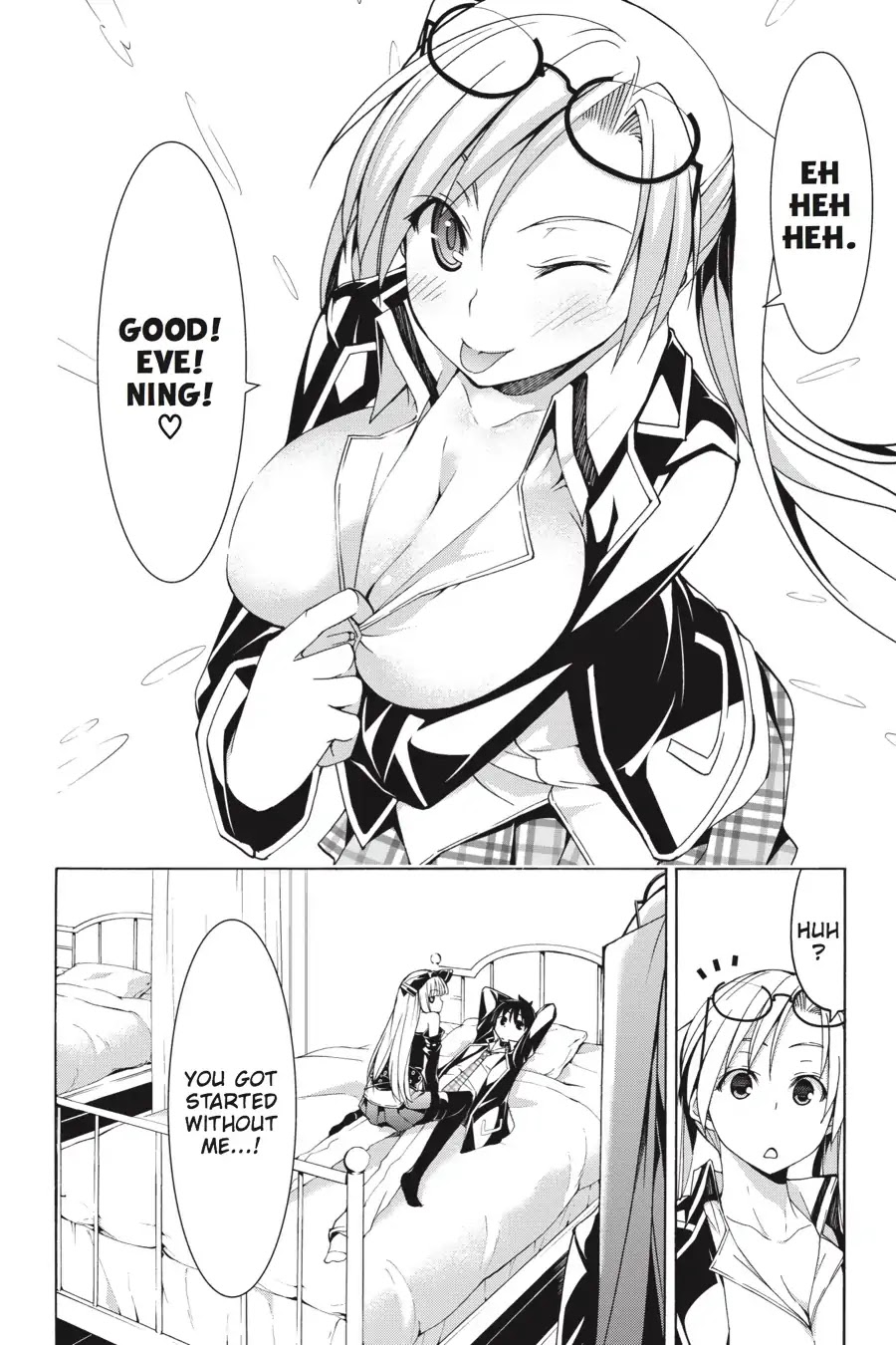 Trinity Seven: 7-Nin no Mahoutsukai Chapter 66.10 page 4 - Vol 15.5 Theme 6: Night Crawling & Clock Sisters
