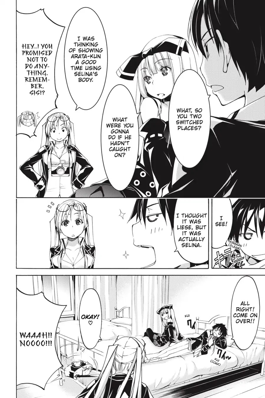 Trinity Seven: 7-Nin no Mahoutsukai Chapter 66.10 page 6 - Vol 15.5 Theme 6: Night Crawling & Clock Sisters