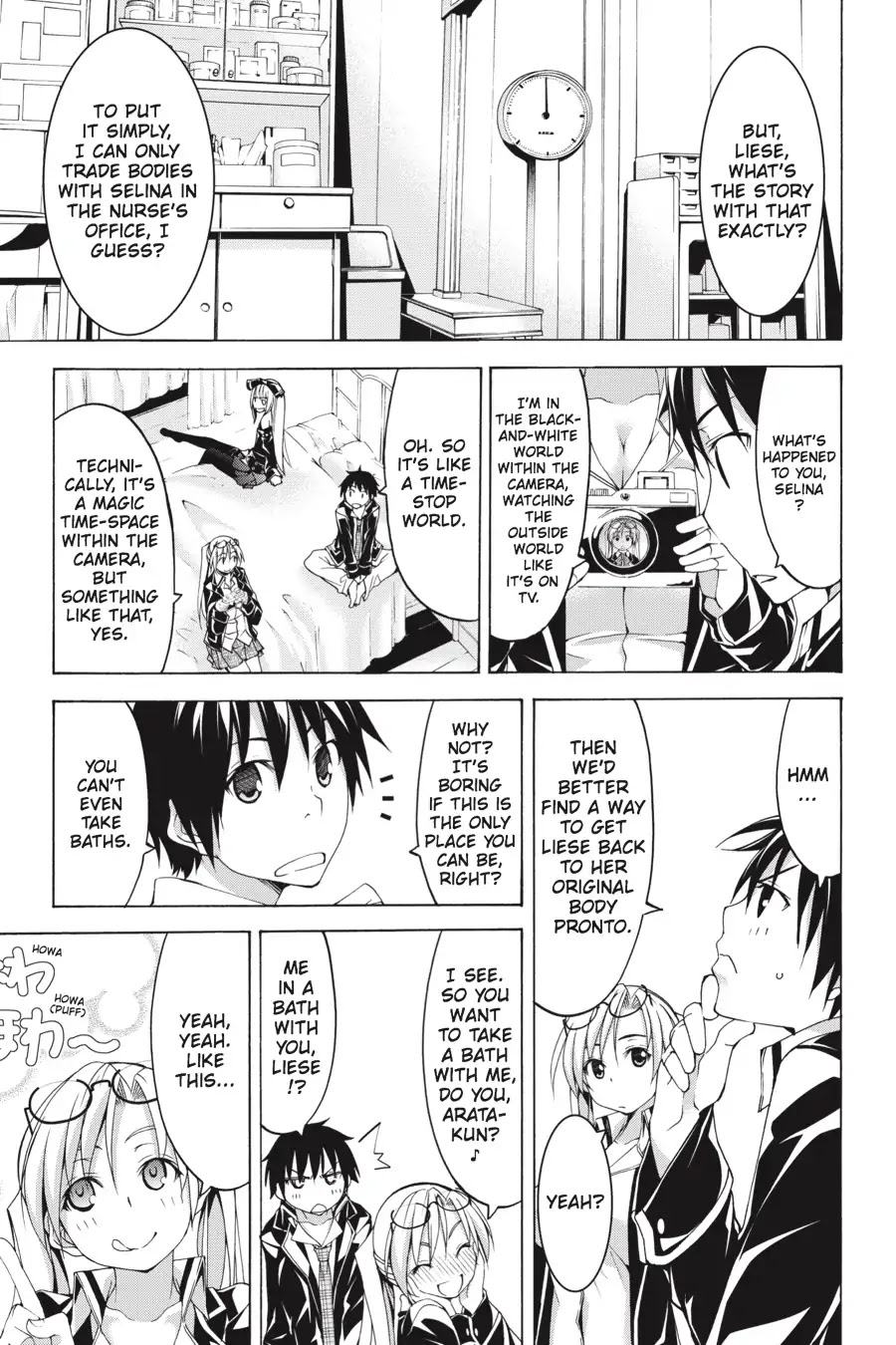 Trinity Seven: 7-Nin no Mahoutsukai Chapter 66.10 page 7 - Vol 15.5 Theme 6: Night Crawling & Clock Sisters