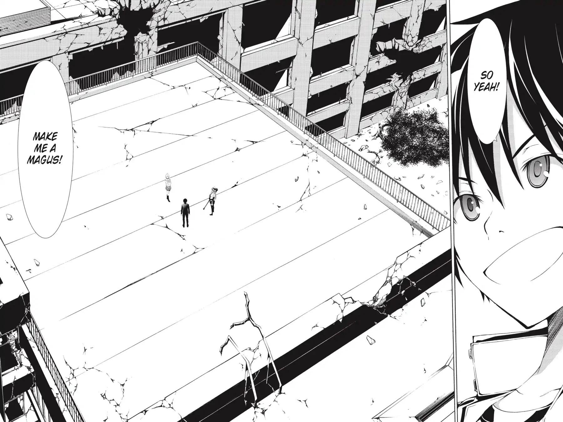 Trinity Seven: 7-Nin no Mahoutsukai Chapter 66.5 page 10 - Vol 15.5 Theme 1: New Face & School Life