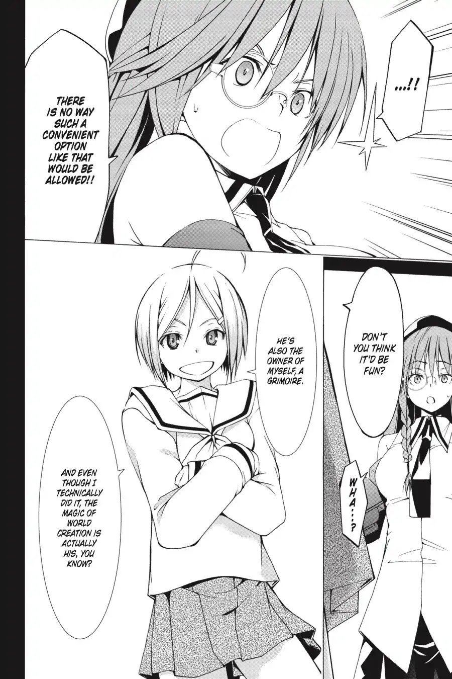 Trinity Seven: 7-Nin no Mahoutsukai Chapter 66.5 page 11 - Vol 15.5 Theme 1: New Face & School Life