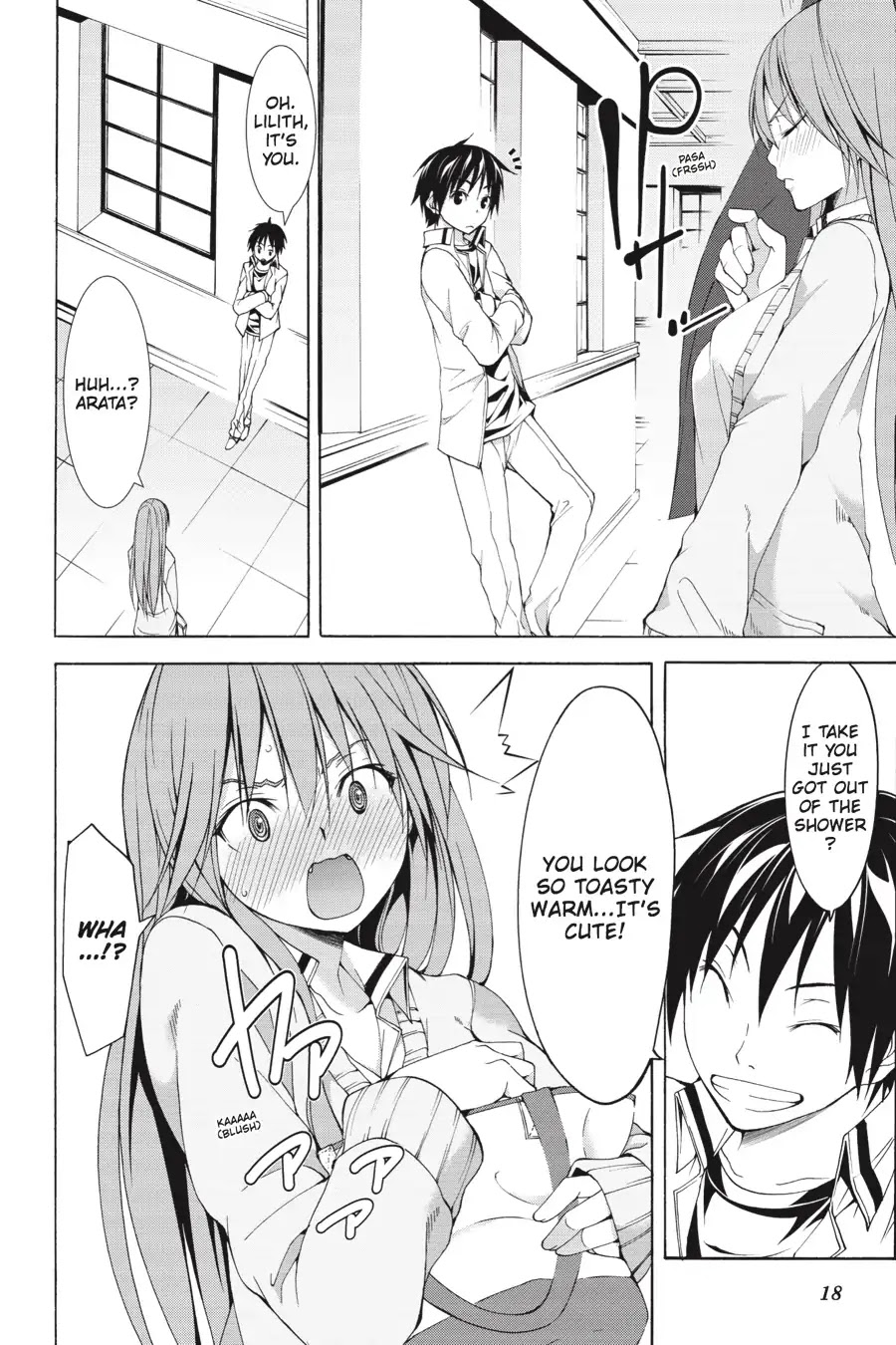 Trinity Seven: 7-Nin no Mahoutsukai Chapter 66.5 page 17 - Vol 15.5 Theme 1: New Face & School Life