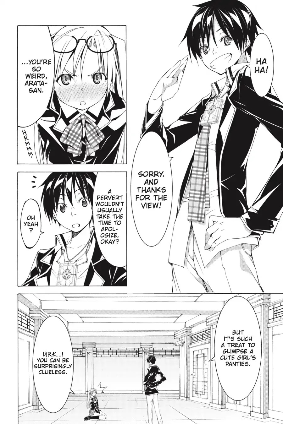 Trinity Seven: 7-Nin no Mahoutsukai Chapter 66.5 page 27 - Vol 15.5 Theme 1: New Face & School Life