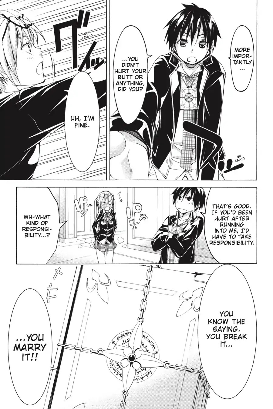 Trinity Seven: 7-Nin no Mahoutsukai Chapter 66.5 page 28 - Vol 15.5 Theme 1: New Face & School Life