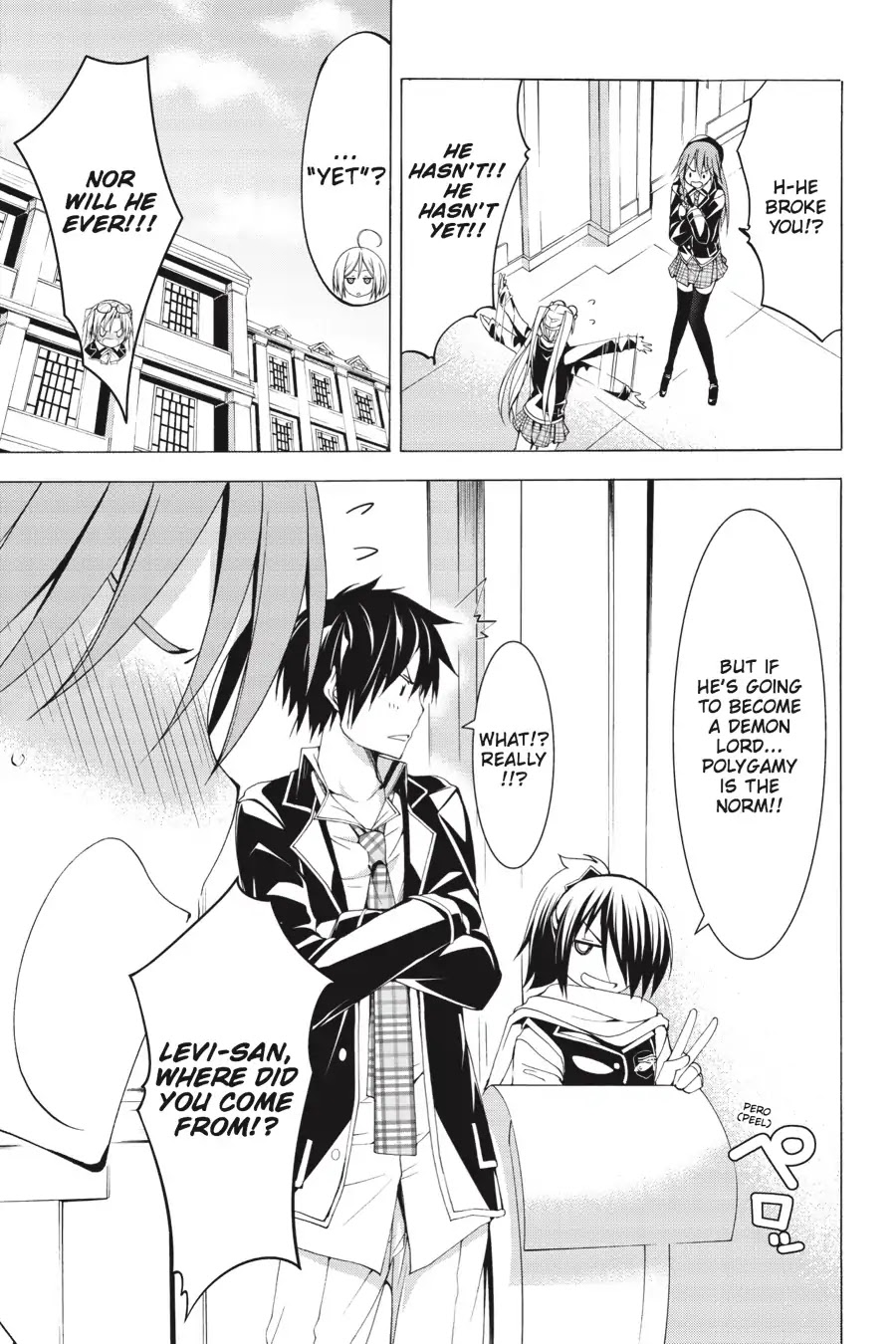 Trinity Seven: 7-Nin no Mahoutsukai Chapter 66.5 page 33 - Vol 15.5 Theme 1: New Face & School Life