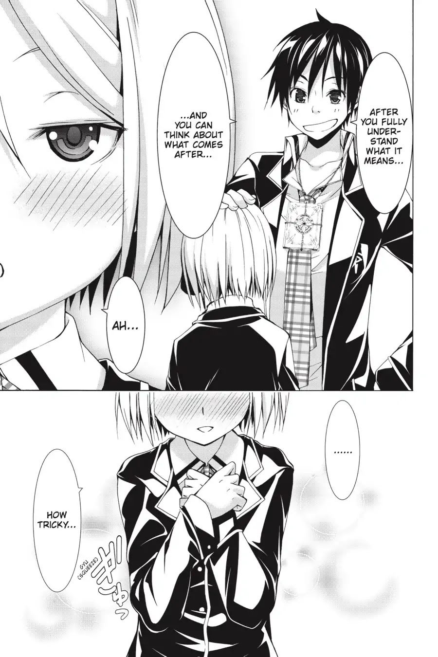 Trinity Seven: 7-Nin no Mahoutsukai Chapter 66.5 page 37 - Vol 15.5 Theme 1: New Face & School Life