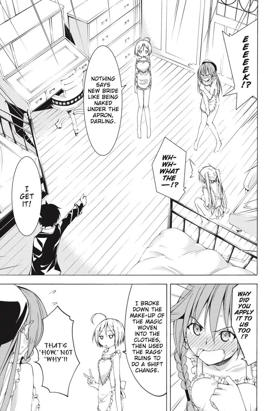 Trinity Seven: 7-Nin no Mahoutsukai Chapter 66.6 page 15 - Vol 15.5 Theme 2: Arin & Bridal Training