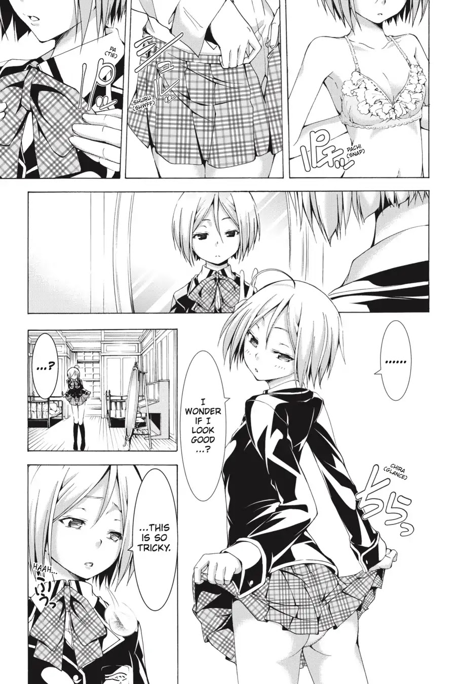 Trinity Seven: 7-Nin no Mahoutsukai Chapter 66.6 page 5 - Vol 15.5 Theme 2: Arin & Bridal Training