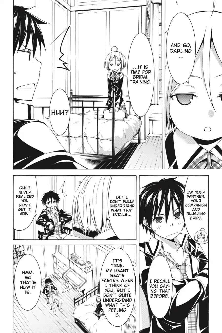 Trinity Seven: 7-Nin no Mahoutsukai Chapter 66.6 page 8 - Vol 15.5 Theme 2: Arin & Bridal Training