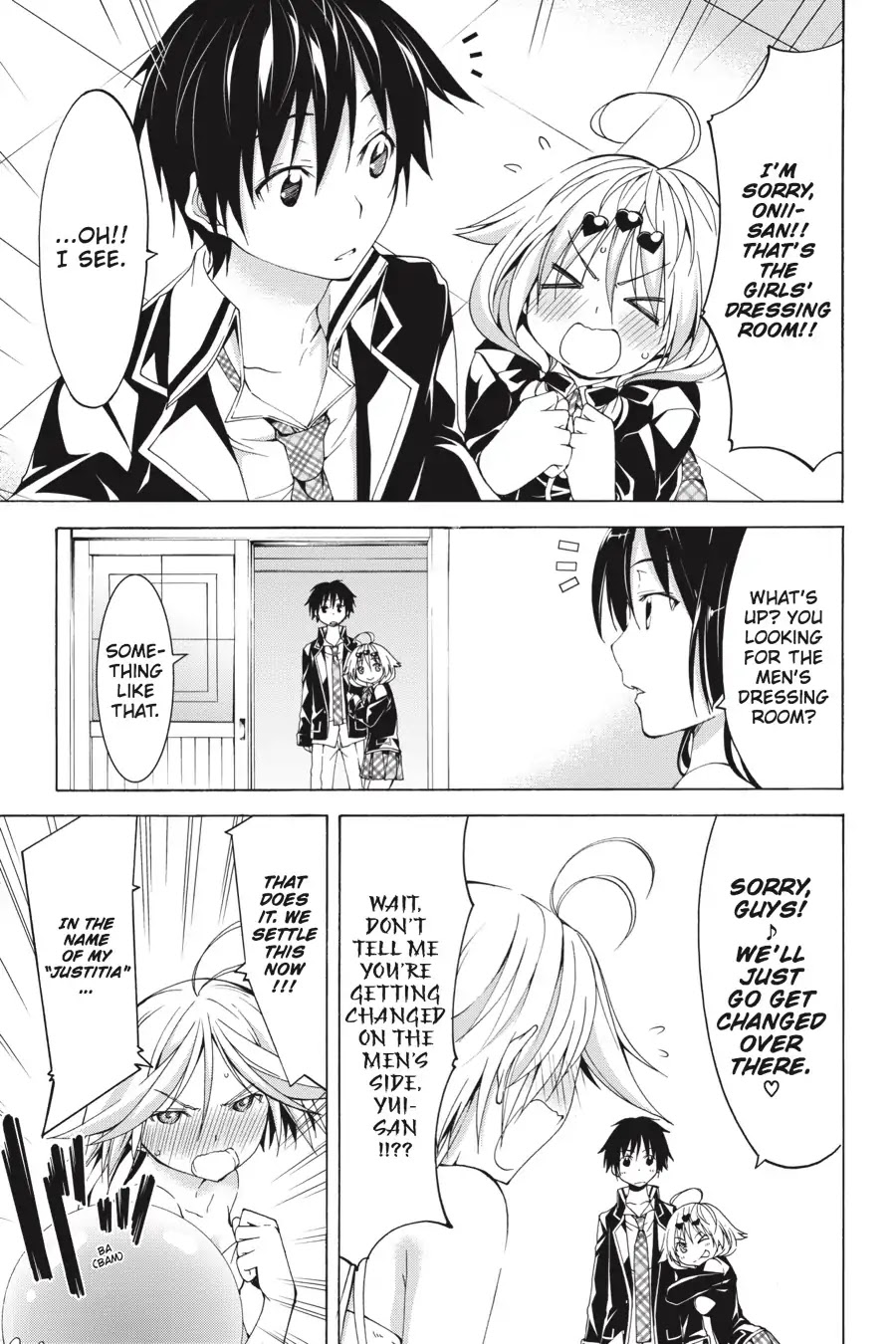 Trinity Seven: 7-Nin no Mahoutsukai Chapter 66.7 page 21 - Vol 15.5 Theme 3: Swimming Pool & Happening Time