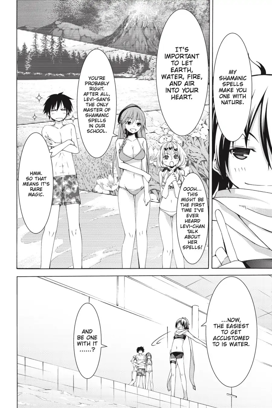 Trinity Seven: 7-Nin no Mahoutsukai Chapter 66.8 page 10 - Vol 15.5 Theme 4: Shamanic Training & Shinobi Girl