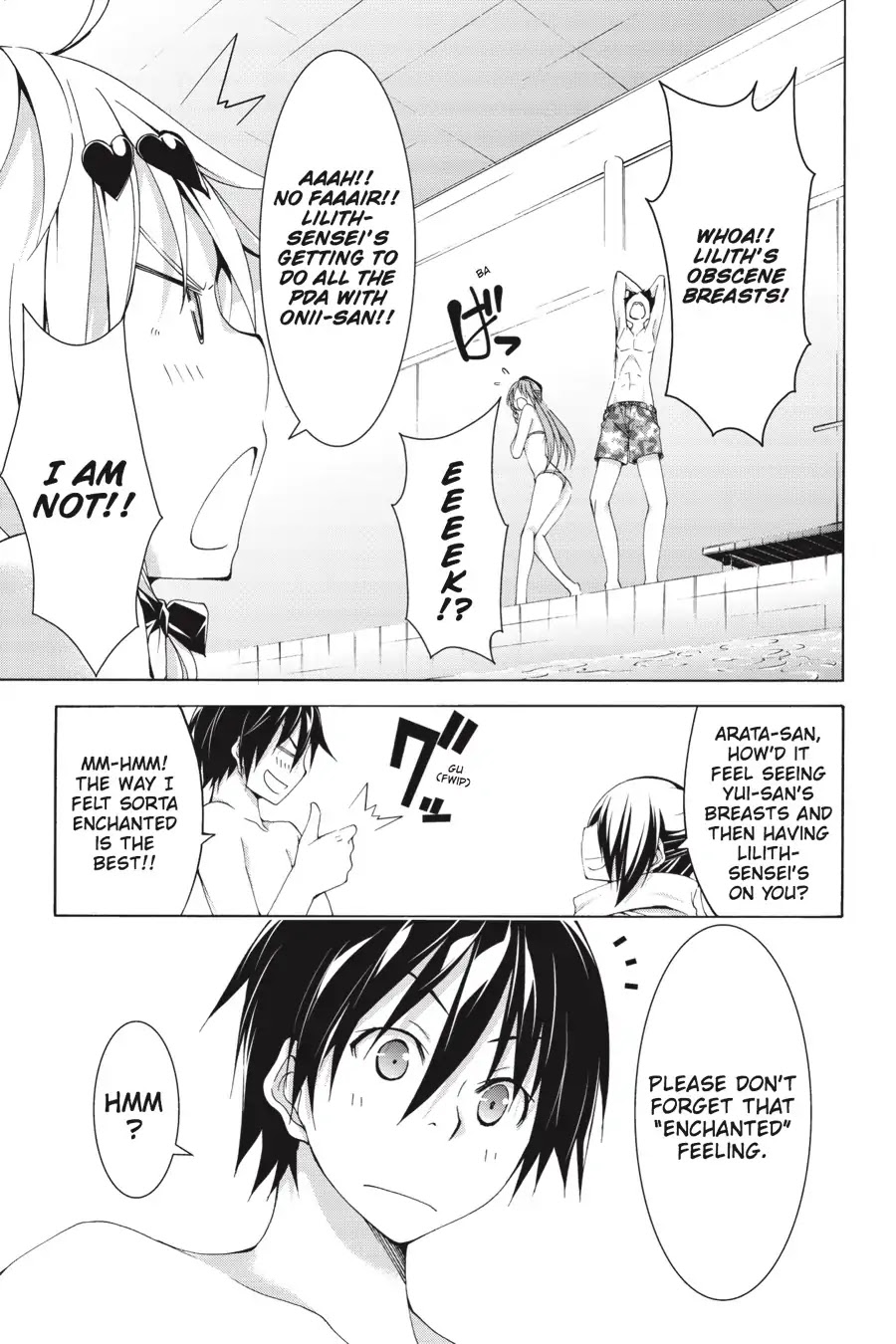 Trinity Seven: 7-Nin no Mahoutsukai Chapter 66.8 page 13 - Vol 15.5 Theme 4: Shamanic Training & Shinobi Girl