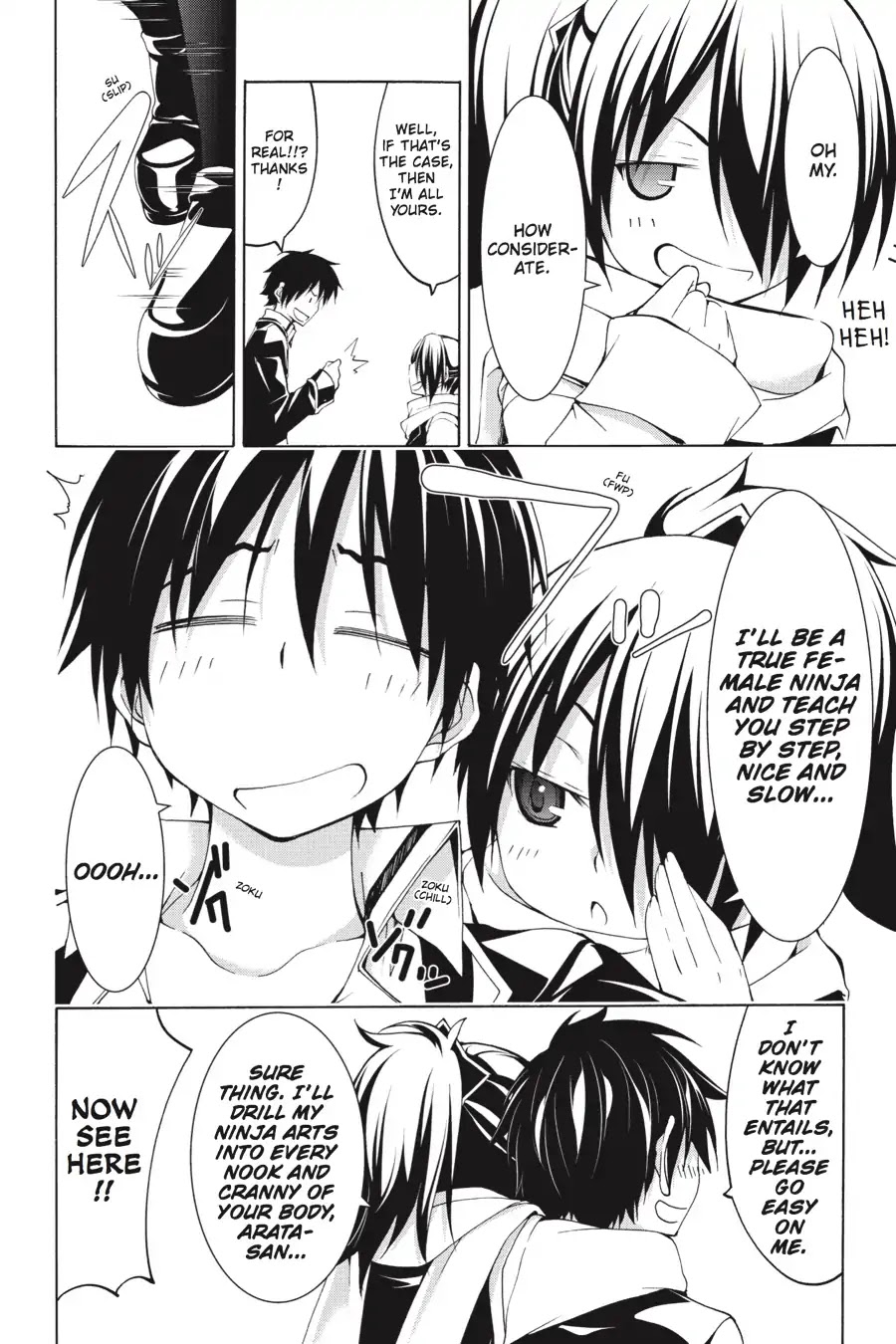 Trinity Seven: 7-Nin no Mahoutsukai Chapter 66.8 page 4 - Vol 15.5 Theme 4: Shamanic Training & Shinobi Girl