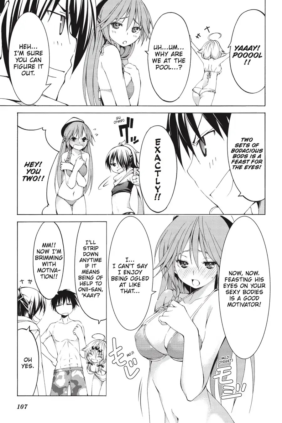 Trinity Seven: 7-Nin no Mahoutsukai Chapter 66.8 page 7 - Vol 15.5 Theme 4: Shamanic Training & Shinobi Girl